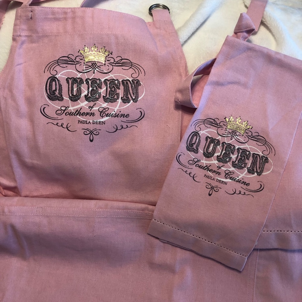 PAULA DEEN Apron & Bar Towel